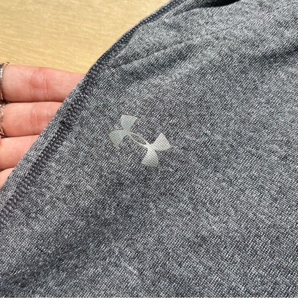 Grey womens XS Under Armour joggers sweatpants running athletic Loose fit pants - Picture 2 of 6